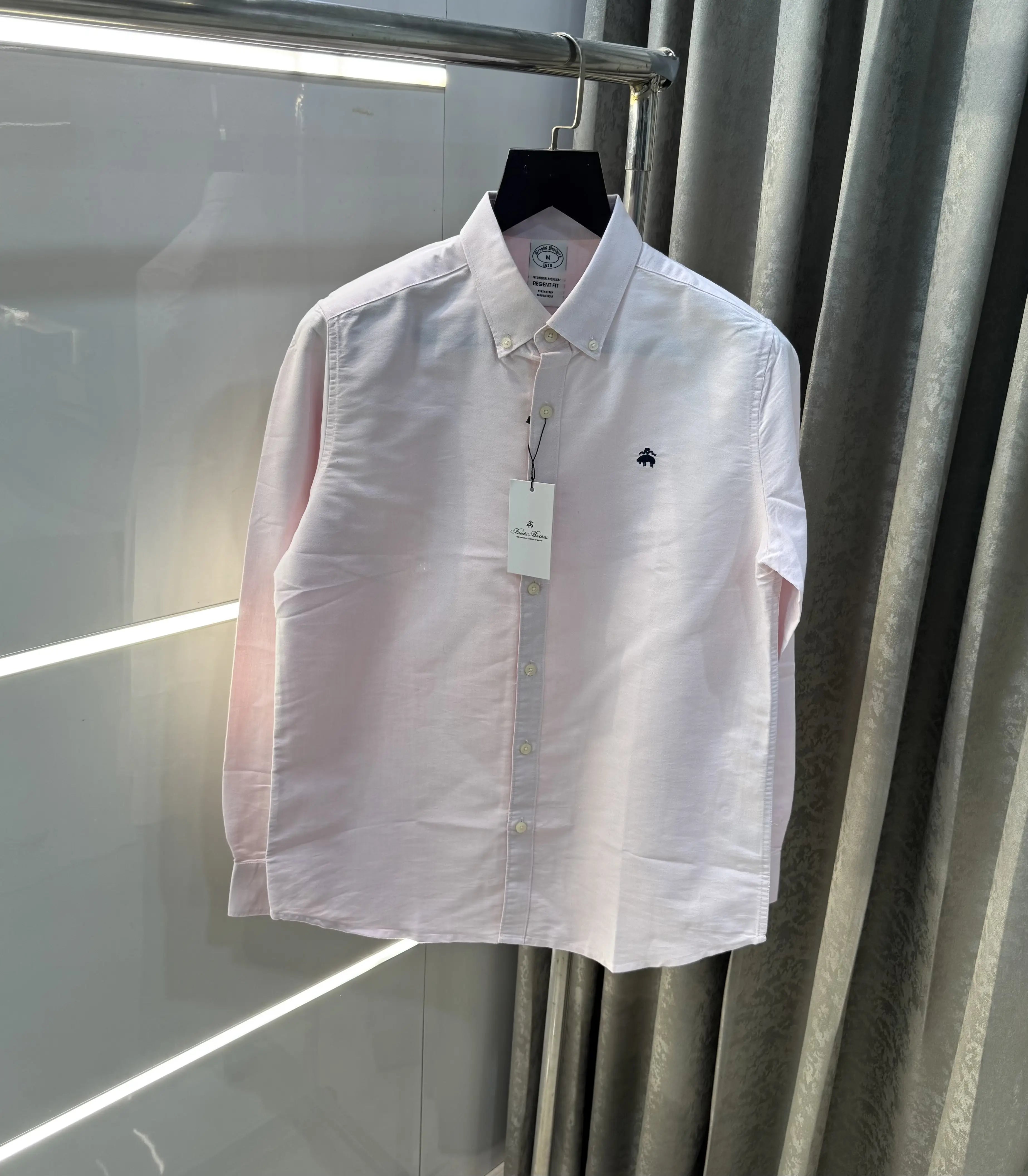 Brooks Brother Pink Oxford Premium Shirt