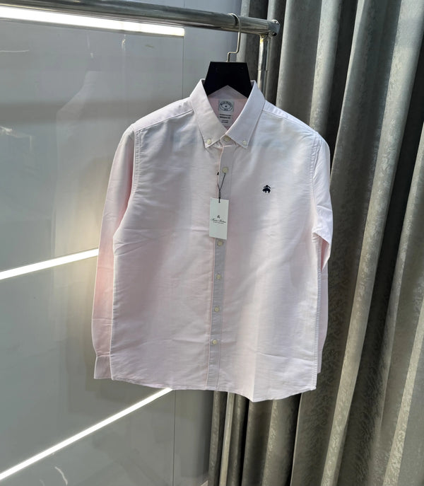 Brooks Brother Pink Oxford Premium Shirt