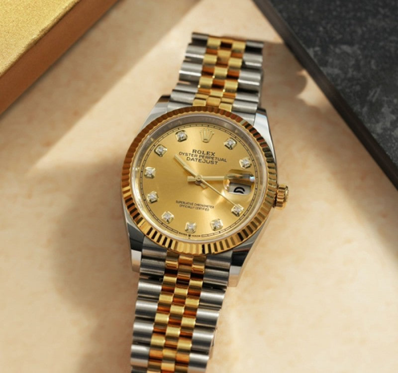 Rolex Just Date Womens shift moveme