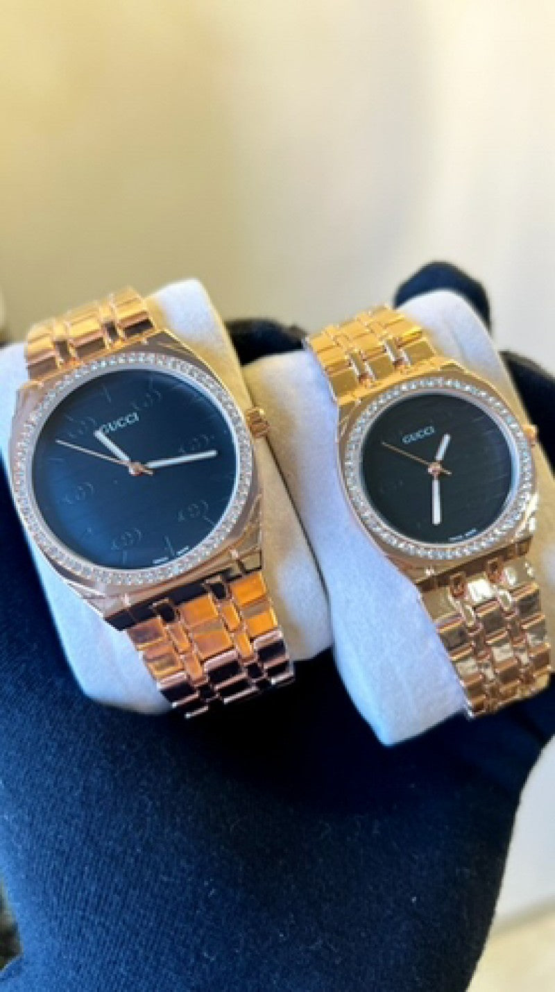 Gucci diamond couple