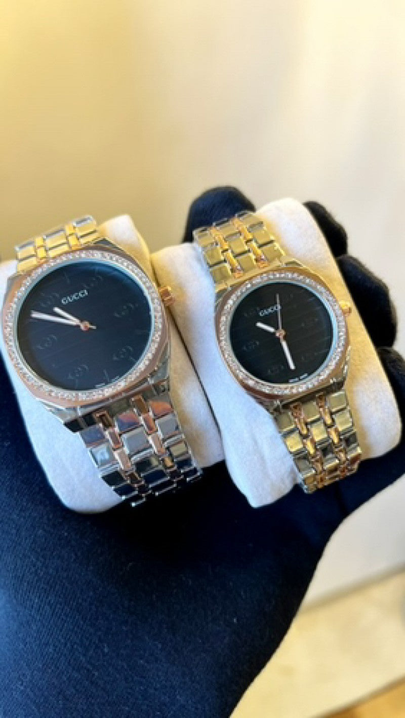 Gucci diamond couple