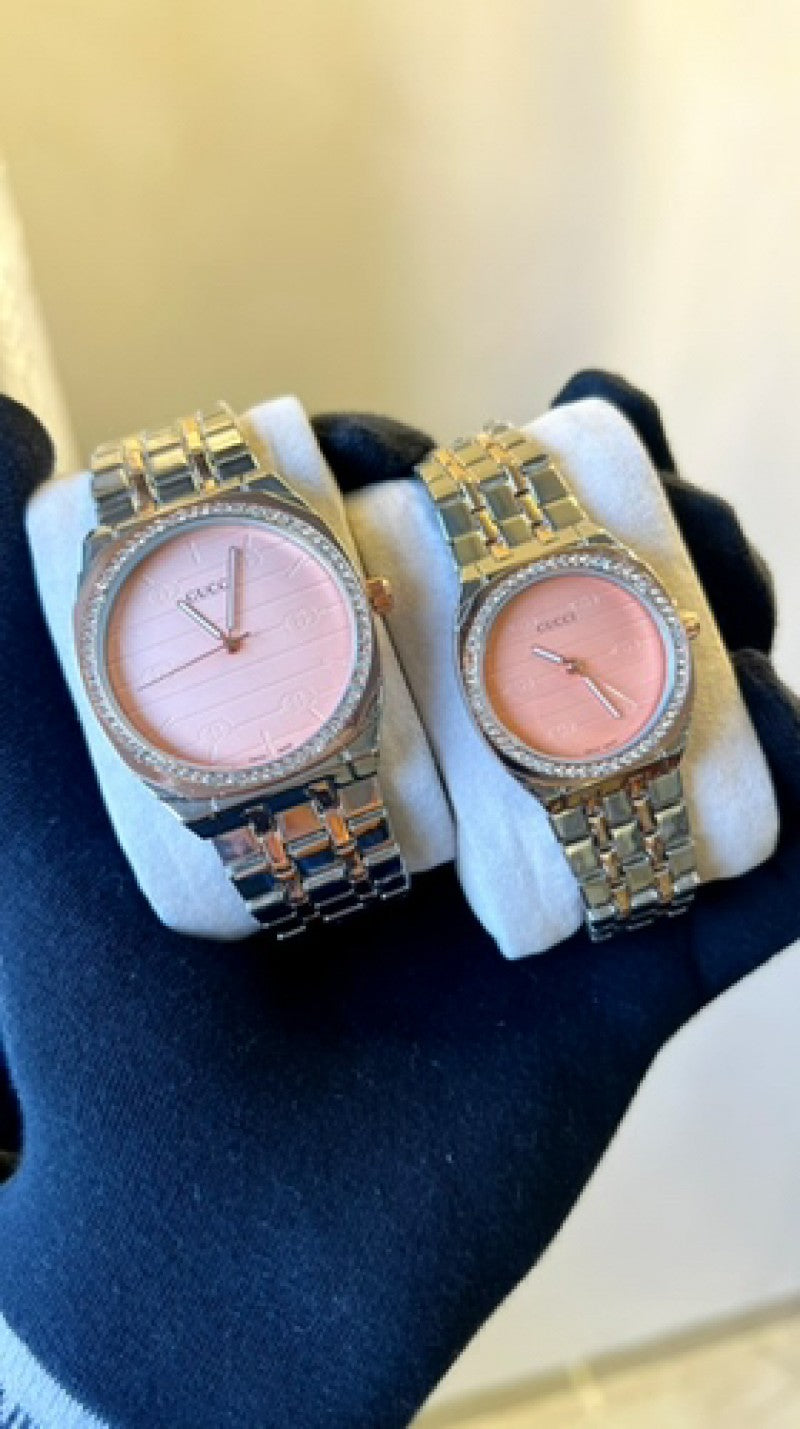 Gucci diamond couple
