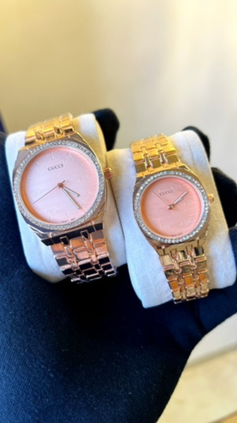 Gucci diamond couple