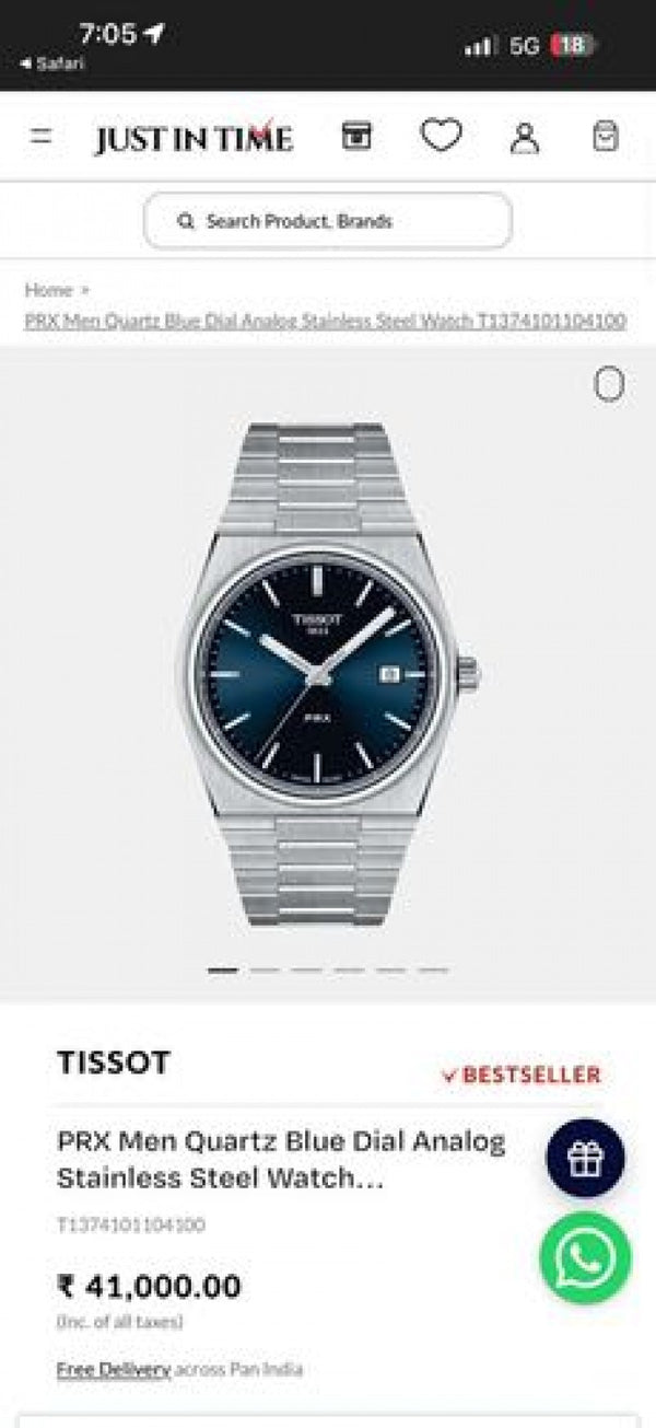Tissot PRX Heavy quality