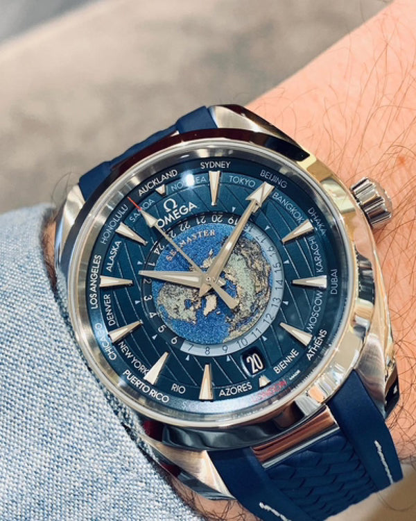 OMEGA SEAMASTER AQUA TERRA WORLDTIME
