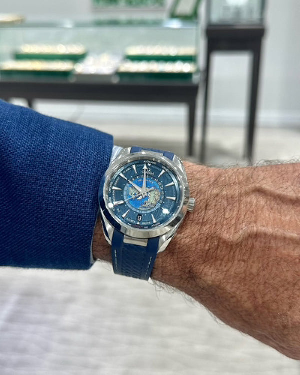 OMEGA SEAMASTER AQUA TERRA WORLDTIME