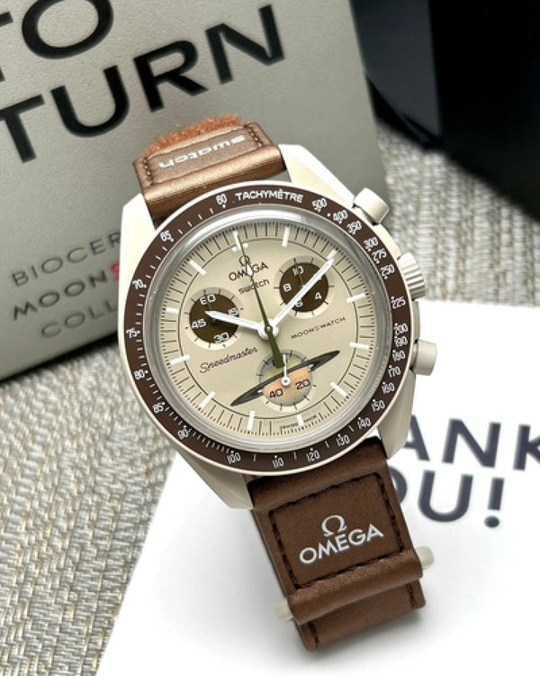 Omega Speedmaster Swatch Saturn