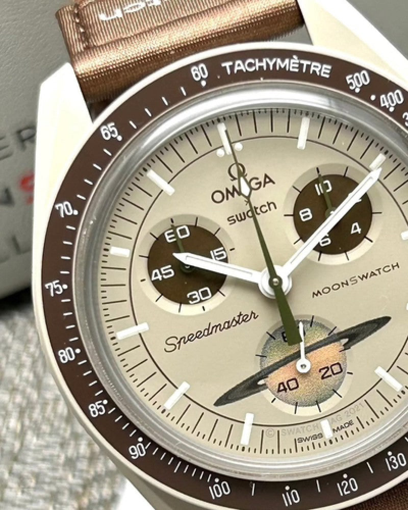Omega Speedmaster Swatch Saturn