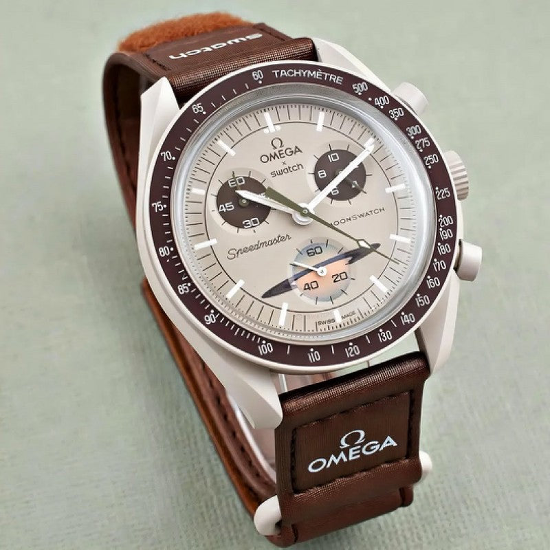 Omega Speedmaster Swatch Saturn