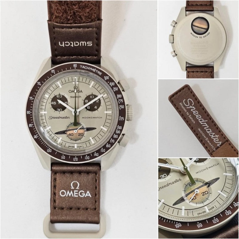 Omega Speedmaster Swatch Saturn