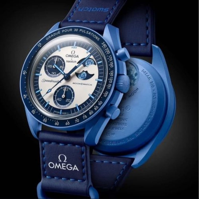 OMEGA X SWATCH MOONSWATCH SUN MOON HEAVY QUALITY