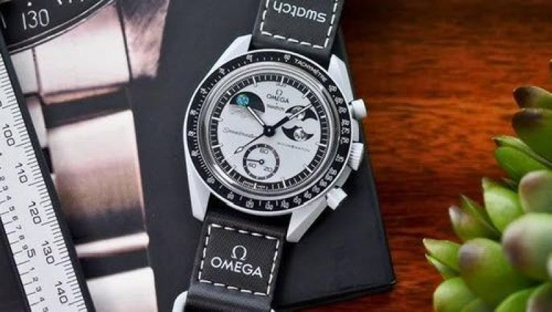 Omega speedmaster Swatch moon heavy