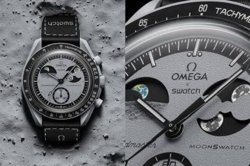 Omega speedmaster Swatch moon heavy