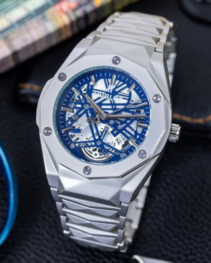 HUBLOT Tourbillon diamond cut chain
