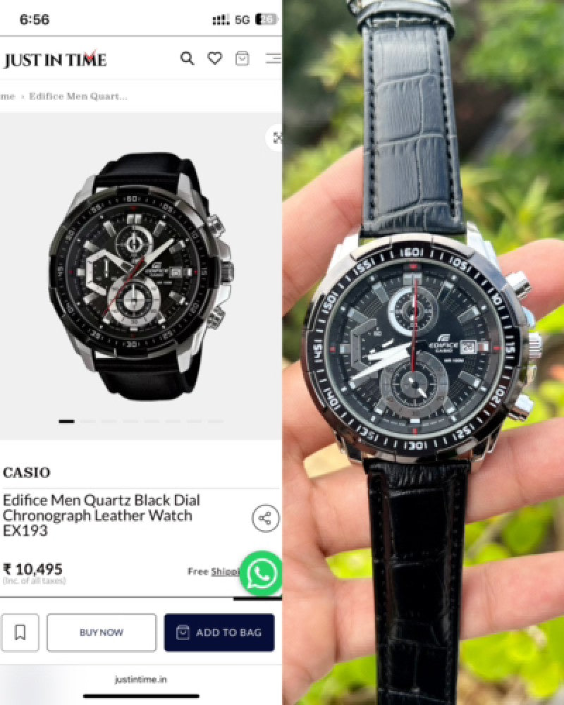 CASIO EDIFICE CHRONOGRAPH