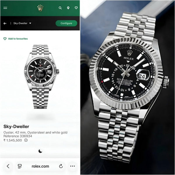 Rolex SkyDweller heavy shift moveme