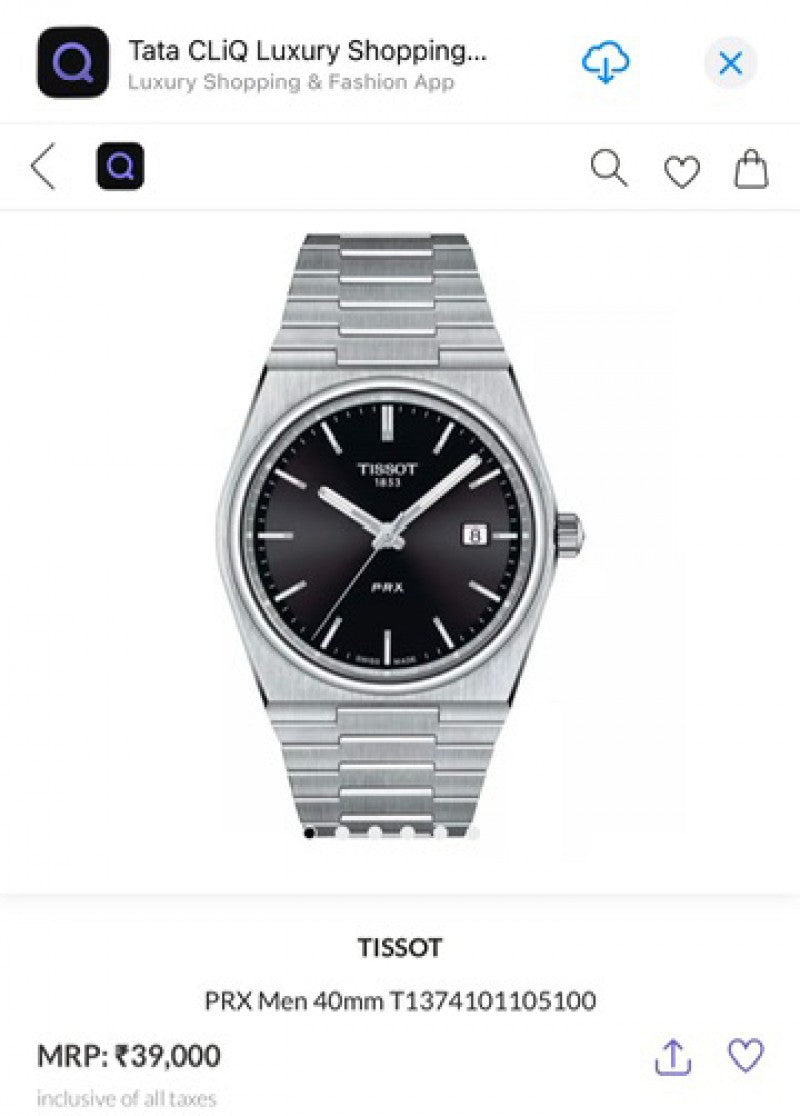 Tissot PRX heavy quality