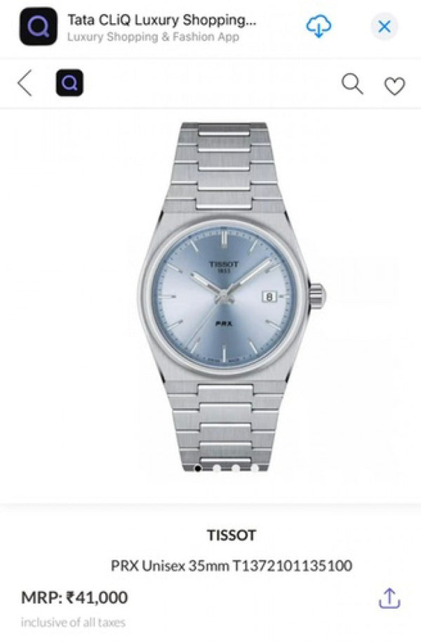 Tissot PRX heavy quality