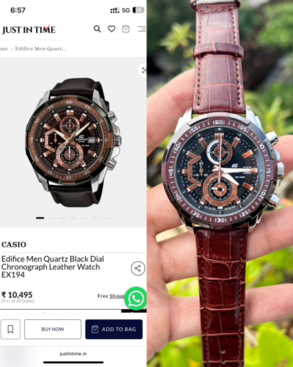 CASIO EDIFICE CHRONOGRAPH