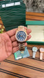 Rolex Day Date Diamond Rosegold/Blu