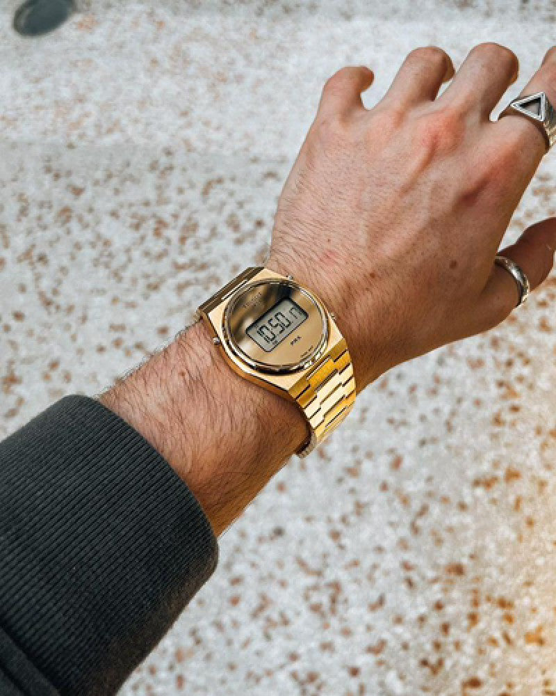 Tissot PRX Digital golden