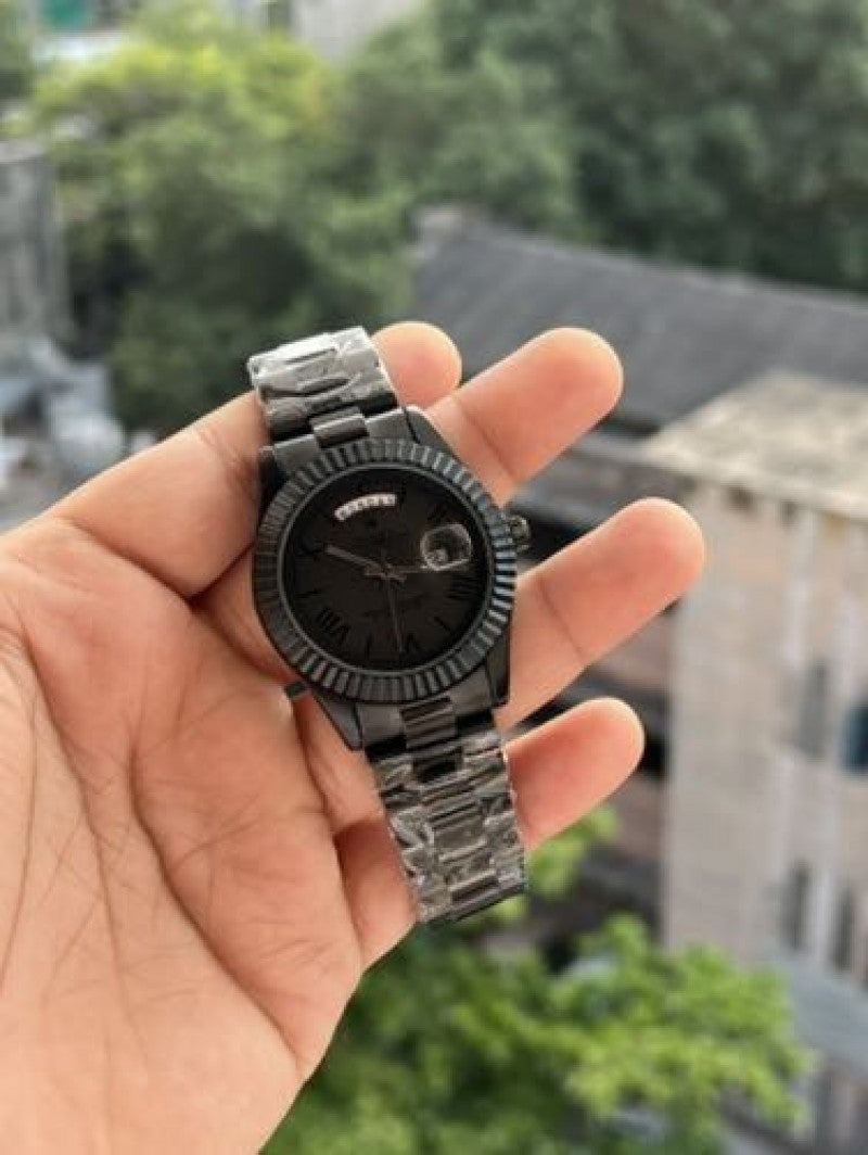 Rolex Day Date full black heavy qua