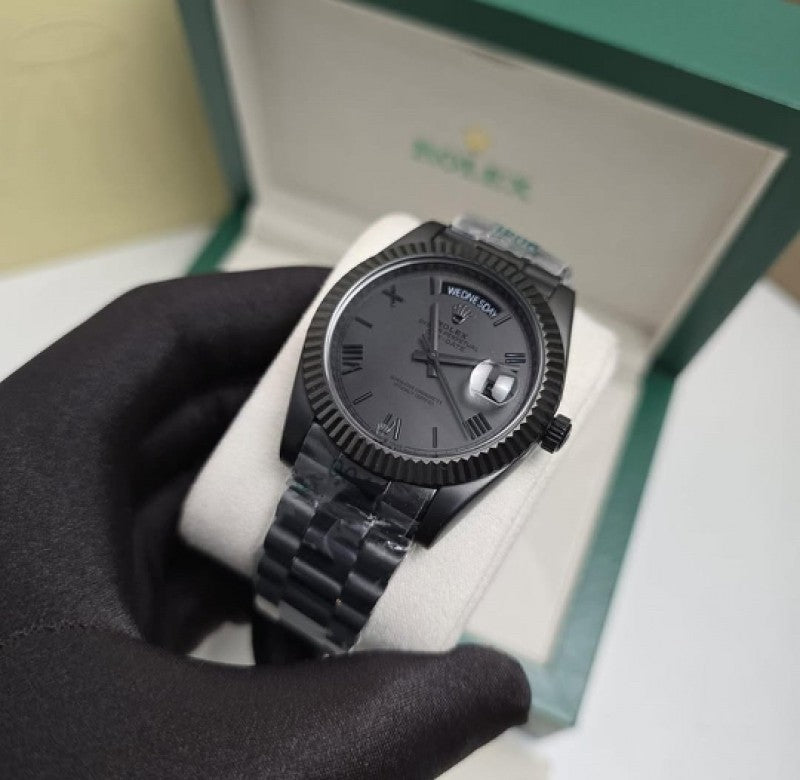 Rolex Day Date full black heavy qua