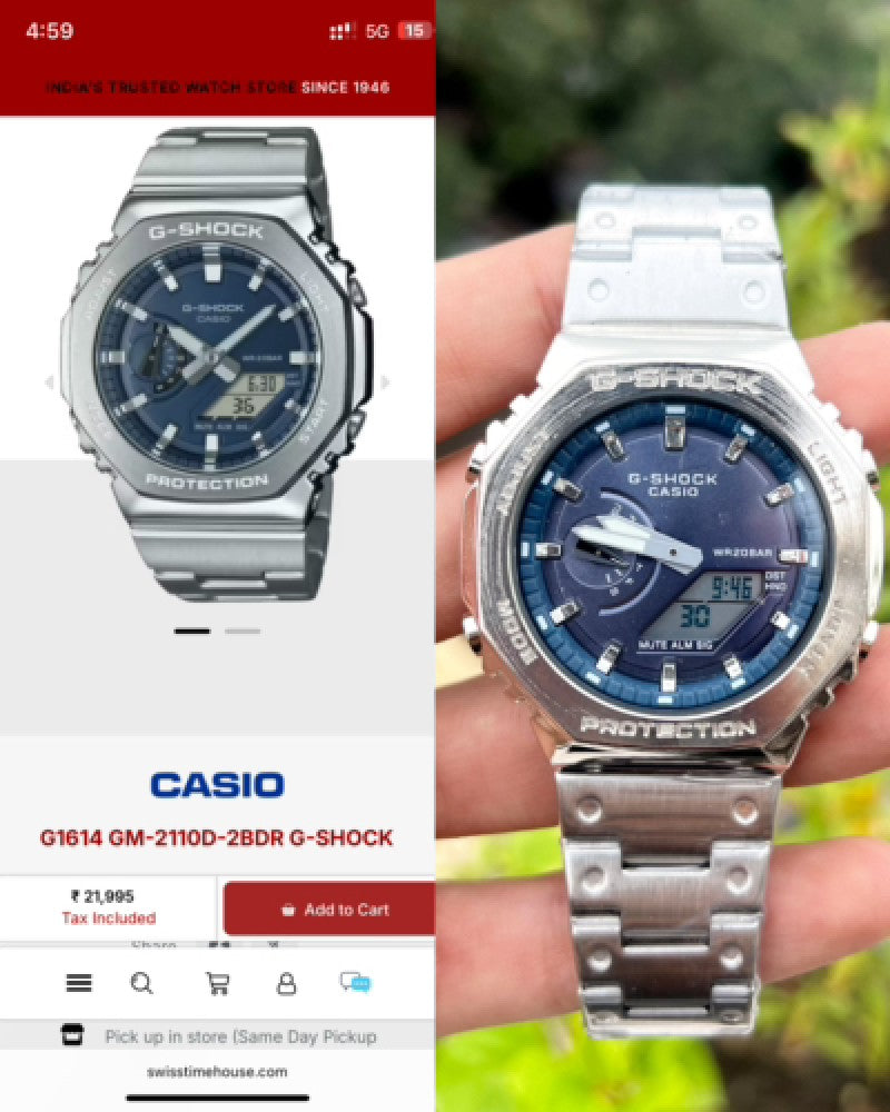 G shock GA-M2100 chain