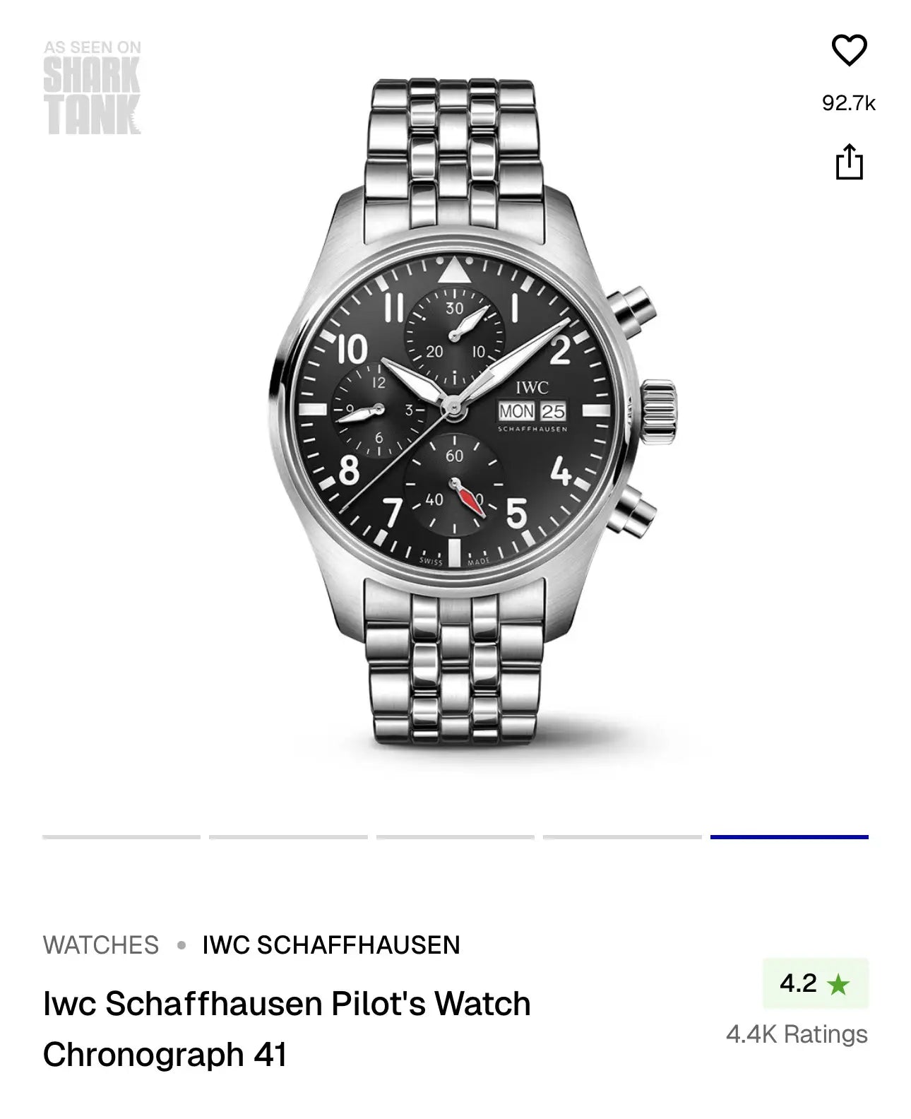 IWC Pilot’s Watch Chronograph 41 Main image