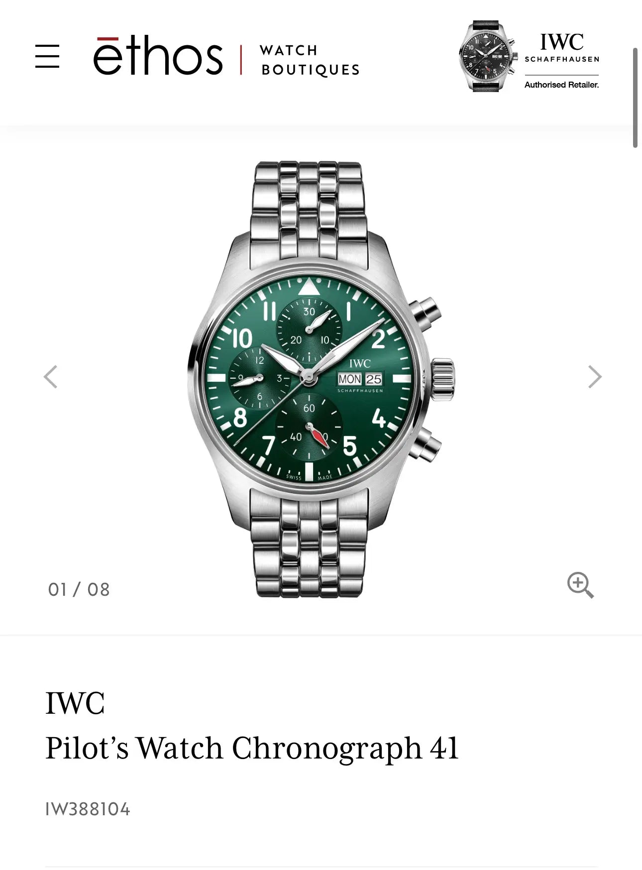 IWC Pilot’s Watch Chronograph 41