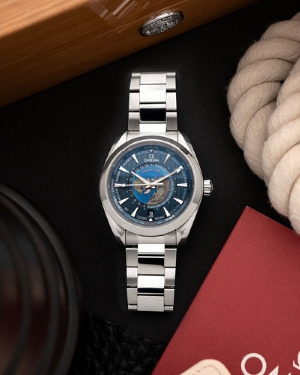 OMEGA SEAMASTER WORLDTIMER shift mo