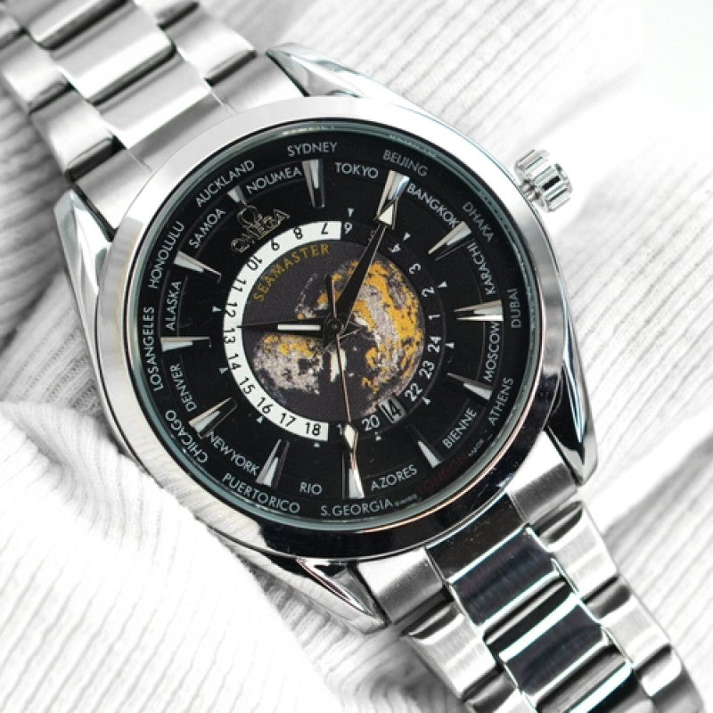 OMEGA SEAMASTER WORLDTIMER shift mo