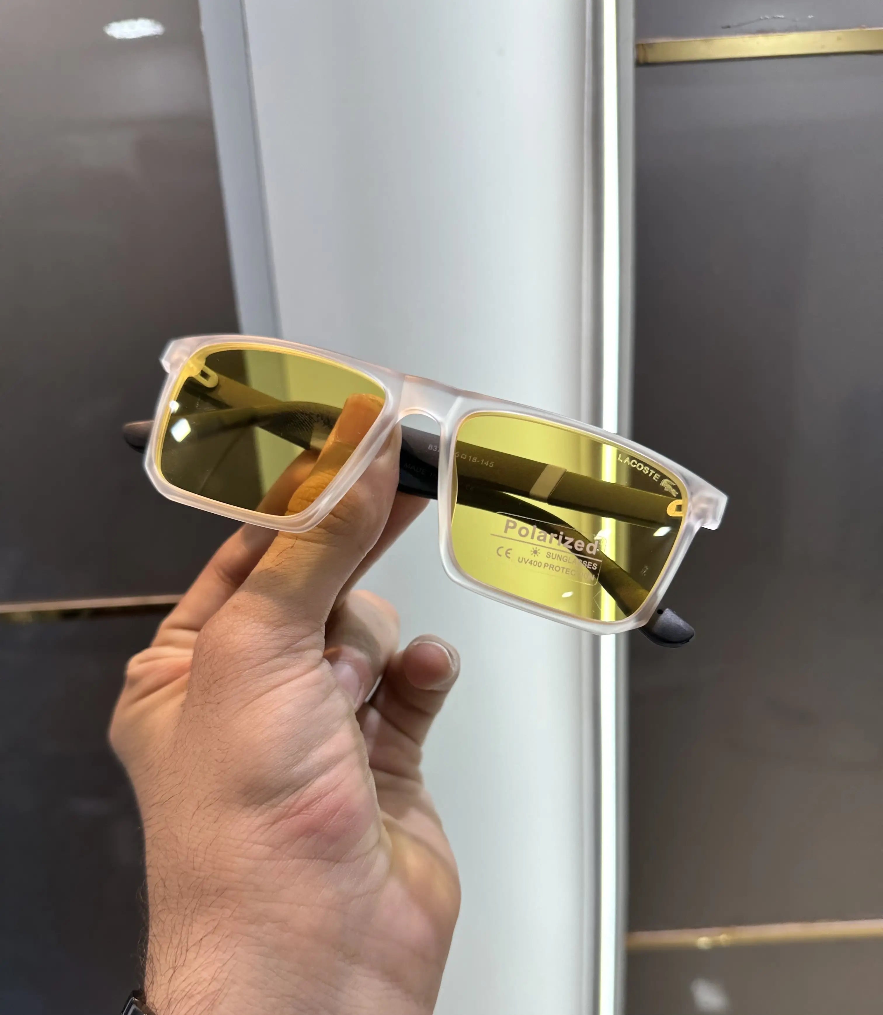 Lacost e Ice Yellow Premium Shades 8375