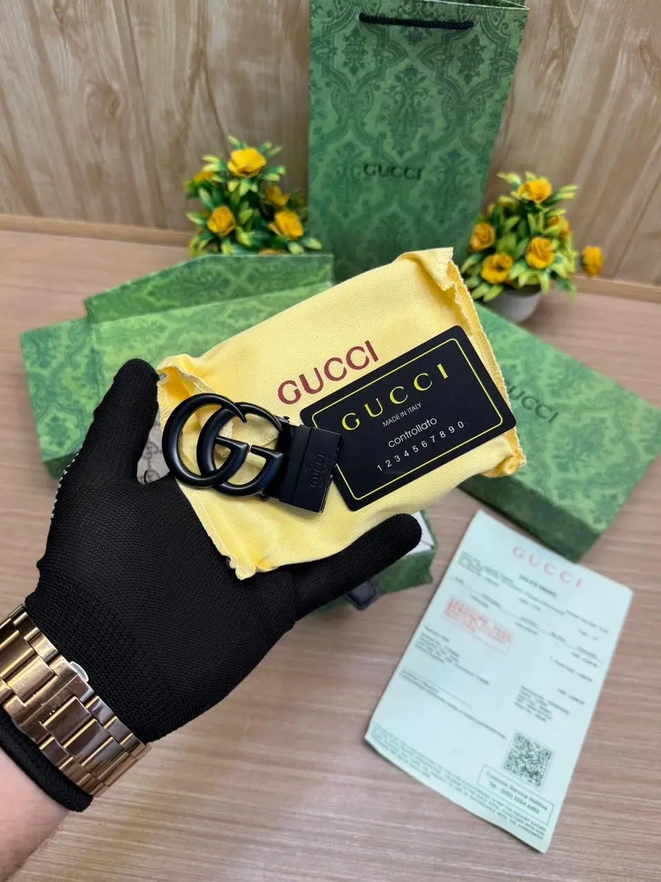 GUCCI_2_Buckle_Belt_&_wallet_Combo_C447