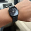 Casio Oval Silicone Strap Black