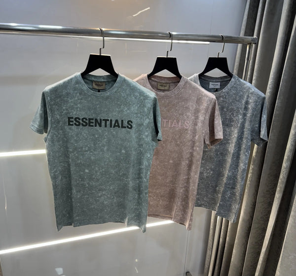 Essential Fear of God Grey Washed Premium T-Shirt