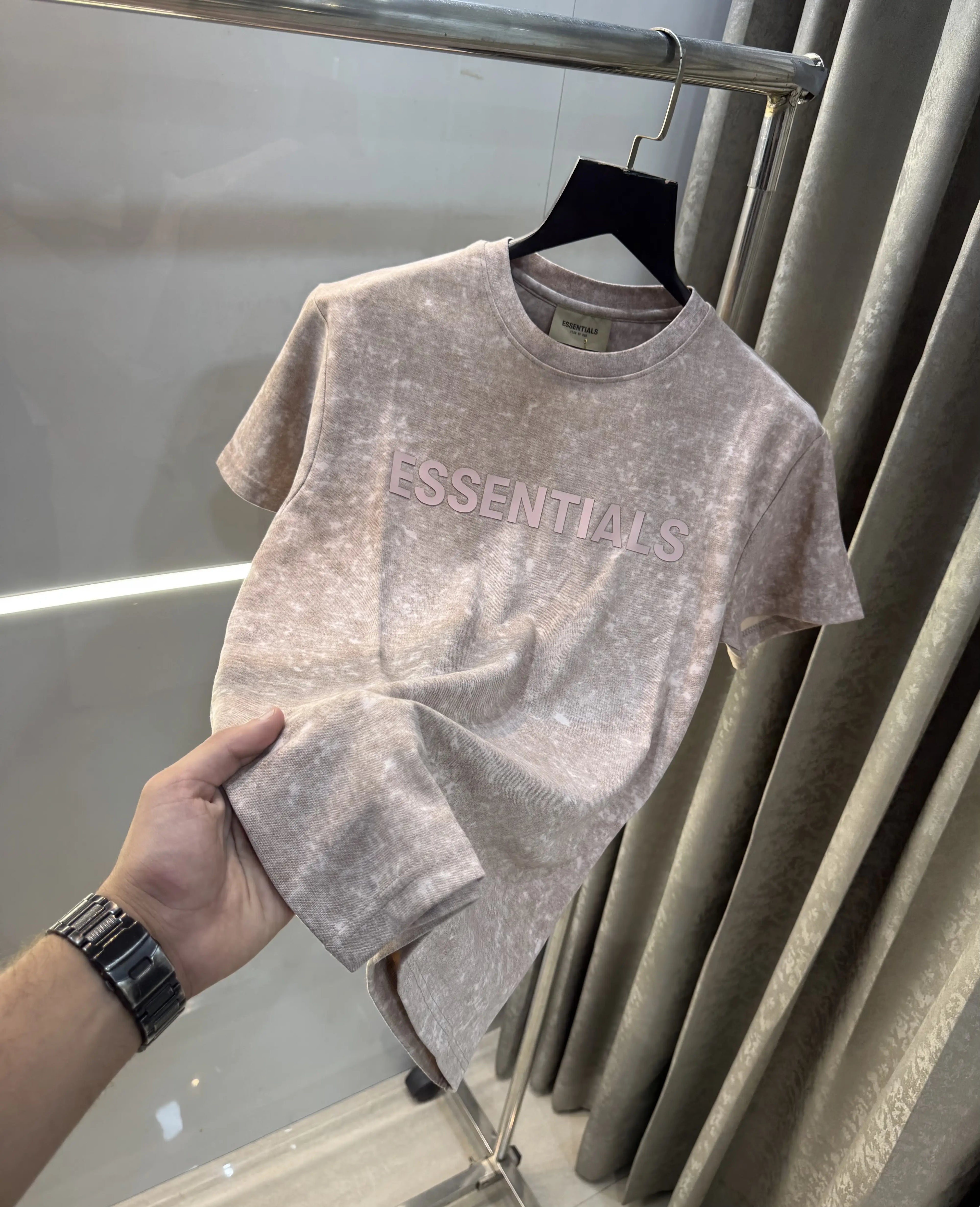 Essential Fear of God Milange Washed Premium T-Shirt