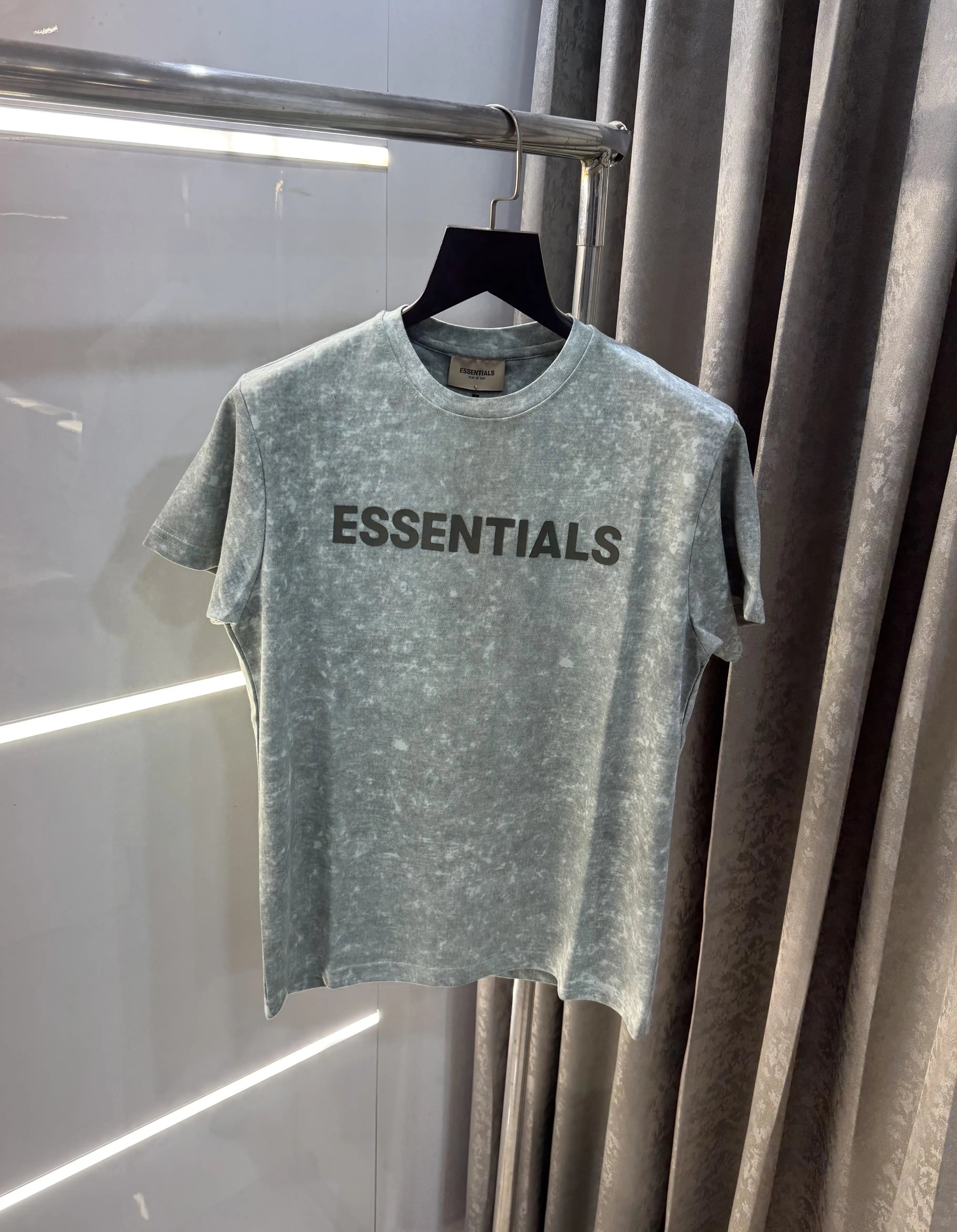 Essential Fear of God Green Washed Premium T-Shirt