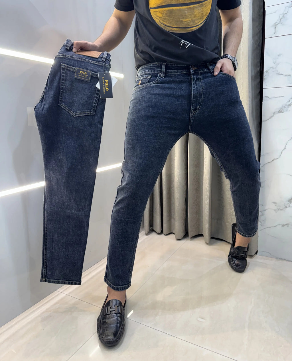 Ralph  Lauren Dark Blue Imported Classic Denim