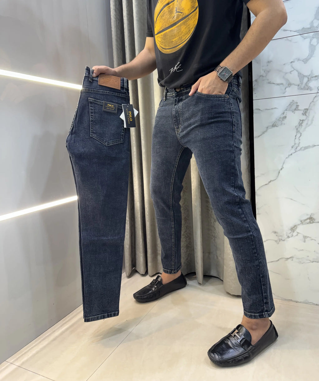Ralph  Lauren Dark Blue Imported Classic Denim
