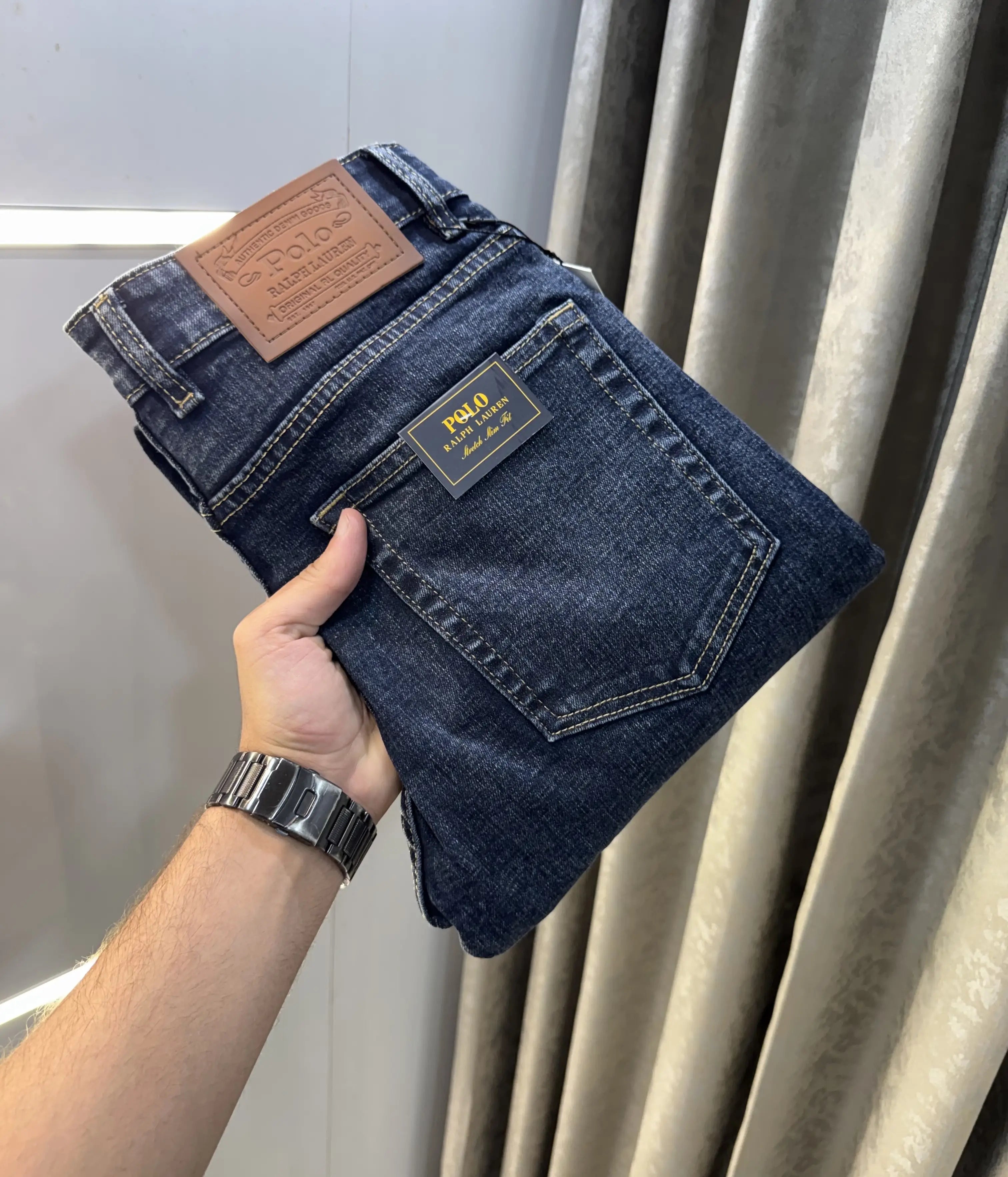 Ralph  Lauren Dark Blue Imported Classic Denim