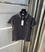 Lacost e Grey Embroidery Logo Premium Polo T-Shirt