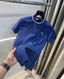 Karl Lagerfeld Petrol Blue Logo Work Premium T-Shirt