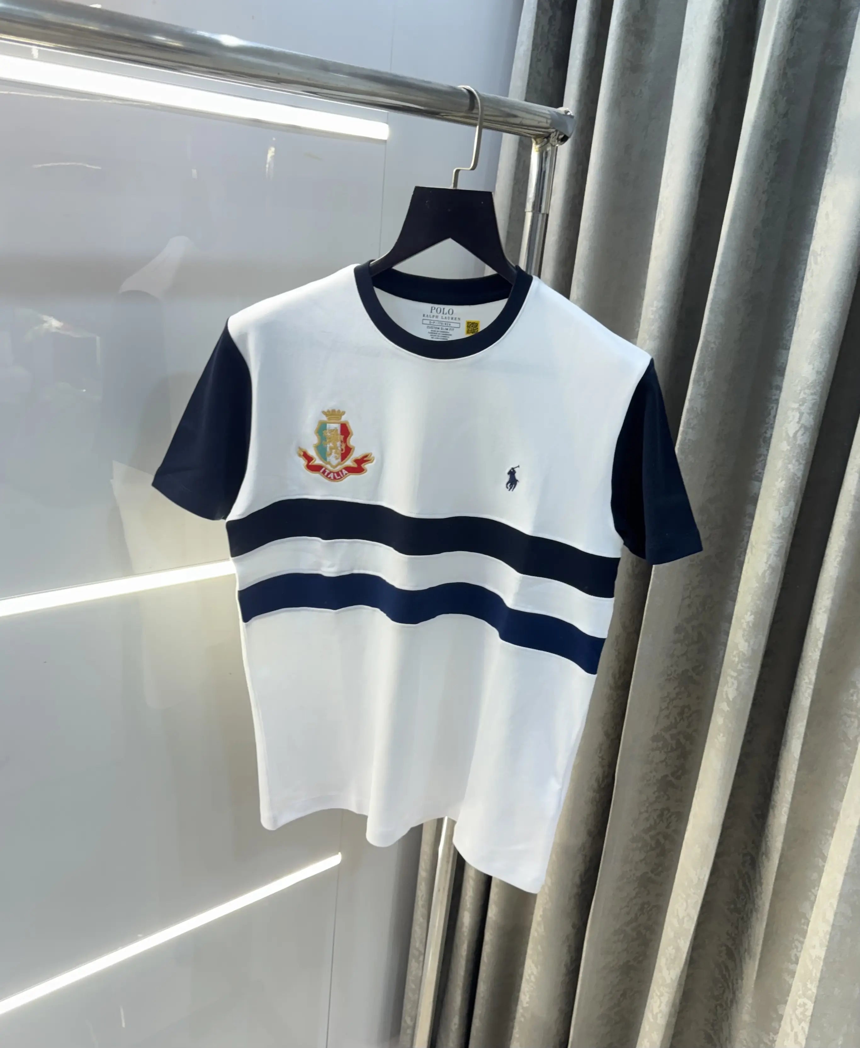 Ralph Lauren White Logo Work Imported T-Shirt Main image