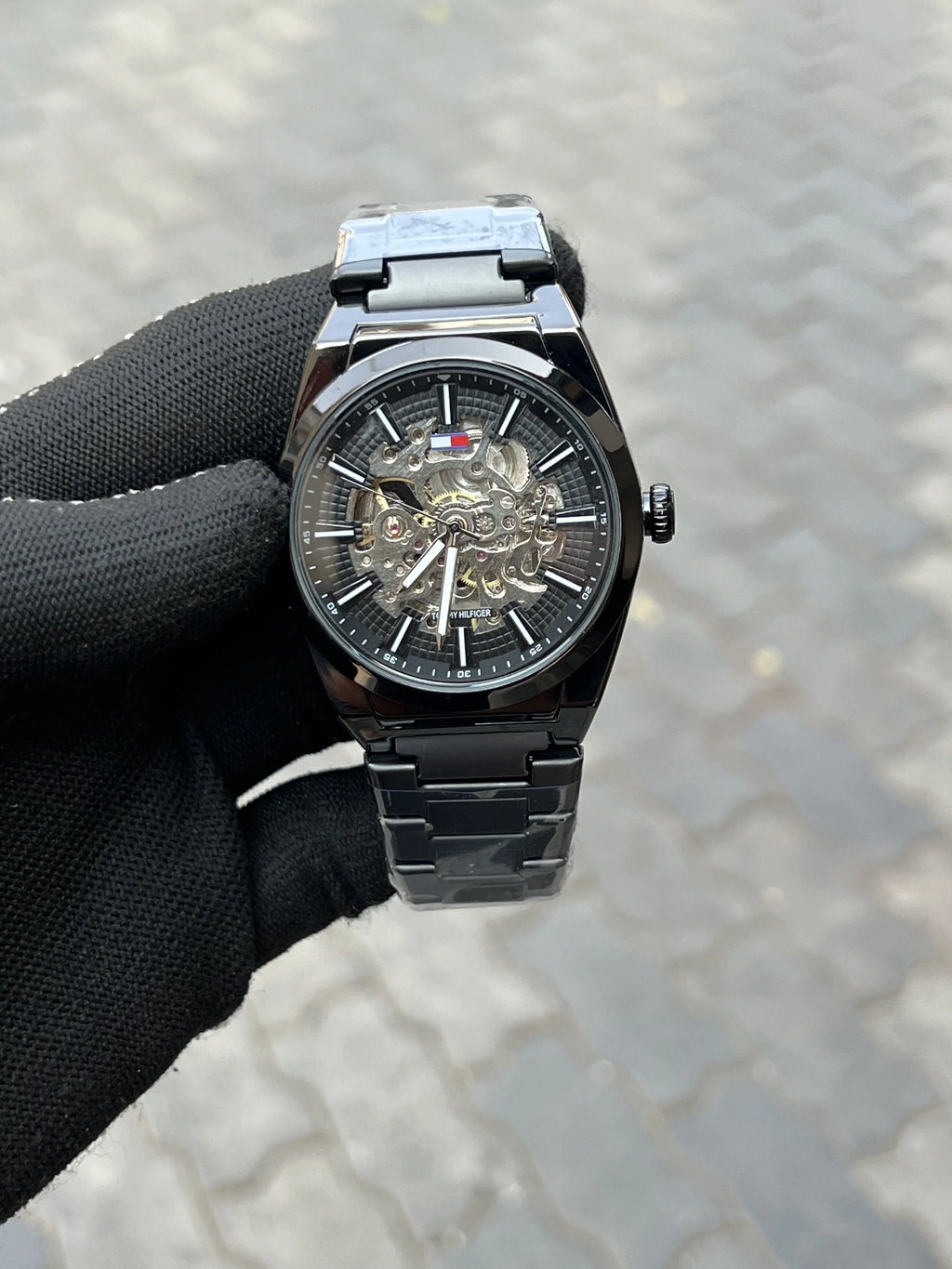 Tomm_y Hilfiger Automatic All Black