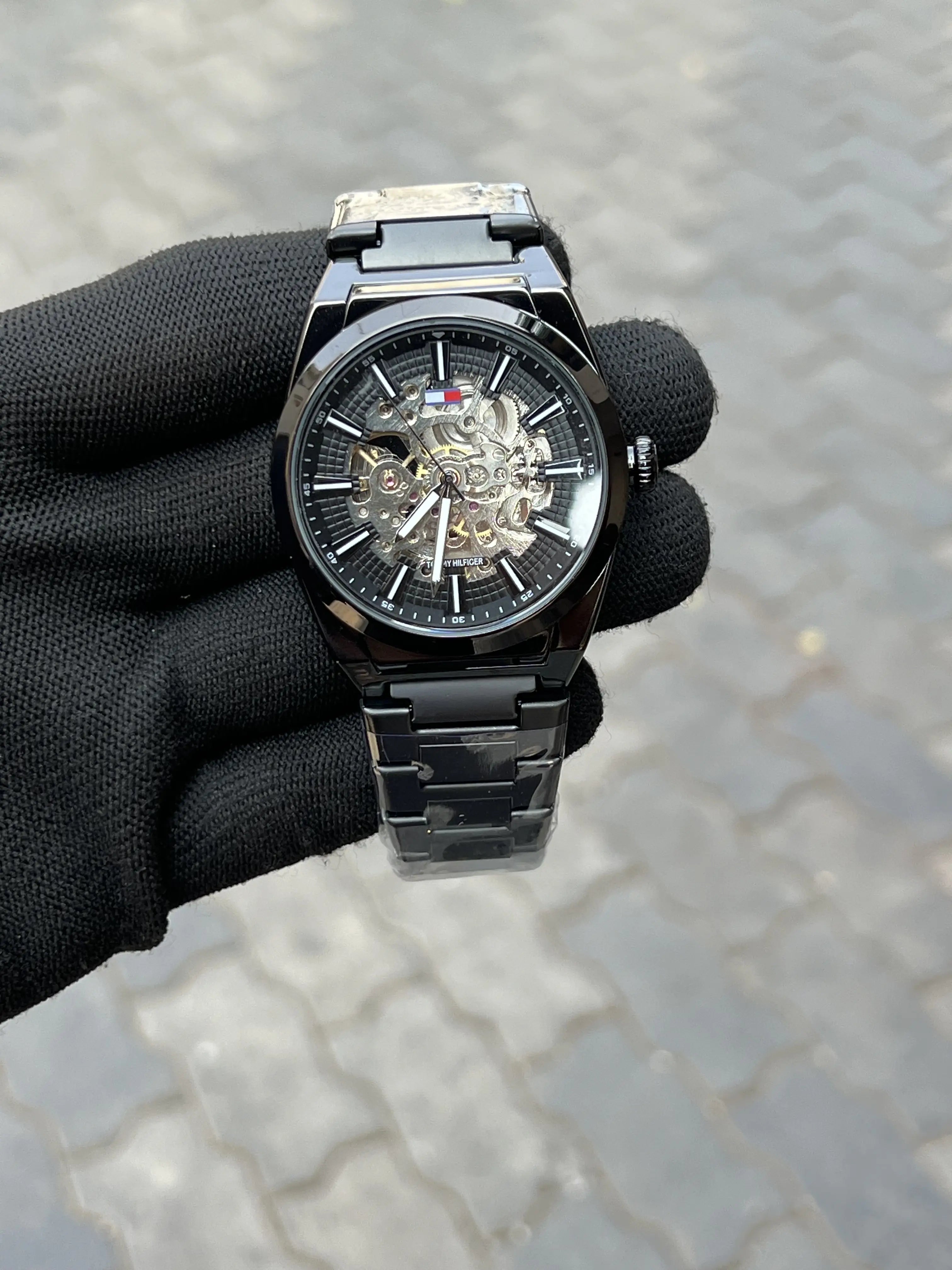 Tomm_y Hilfiger Automatic All Black