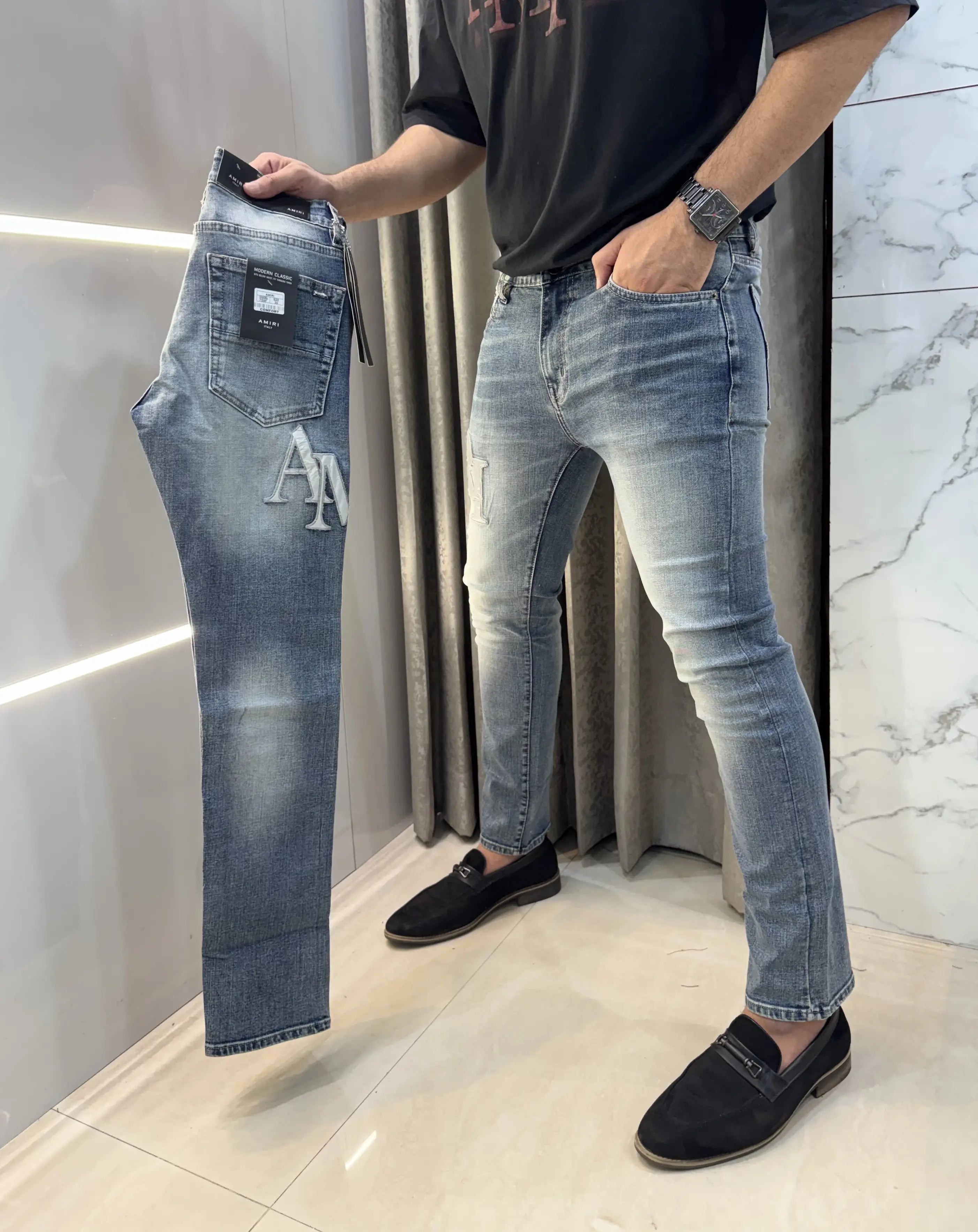 Amiri Greenish Limited Edtion Imported Denim