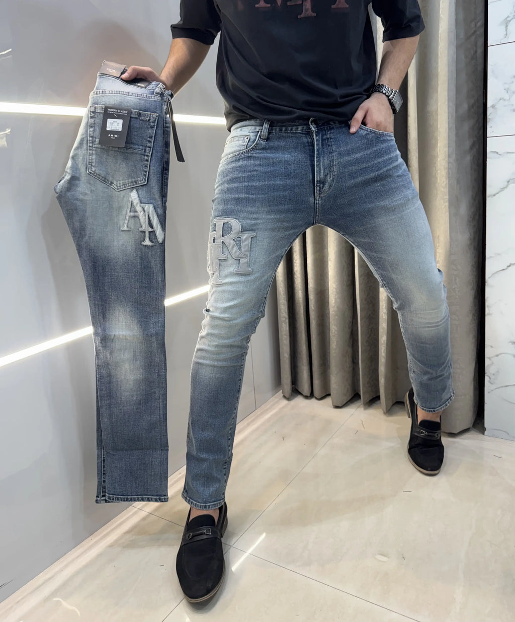 Amiri Greenish Limited Edtion Imported Denim
