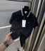 Calvin  Klein Black Embroidery Logo Premium Polo T-Shirt