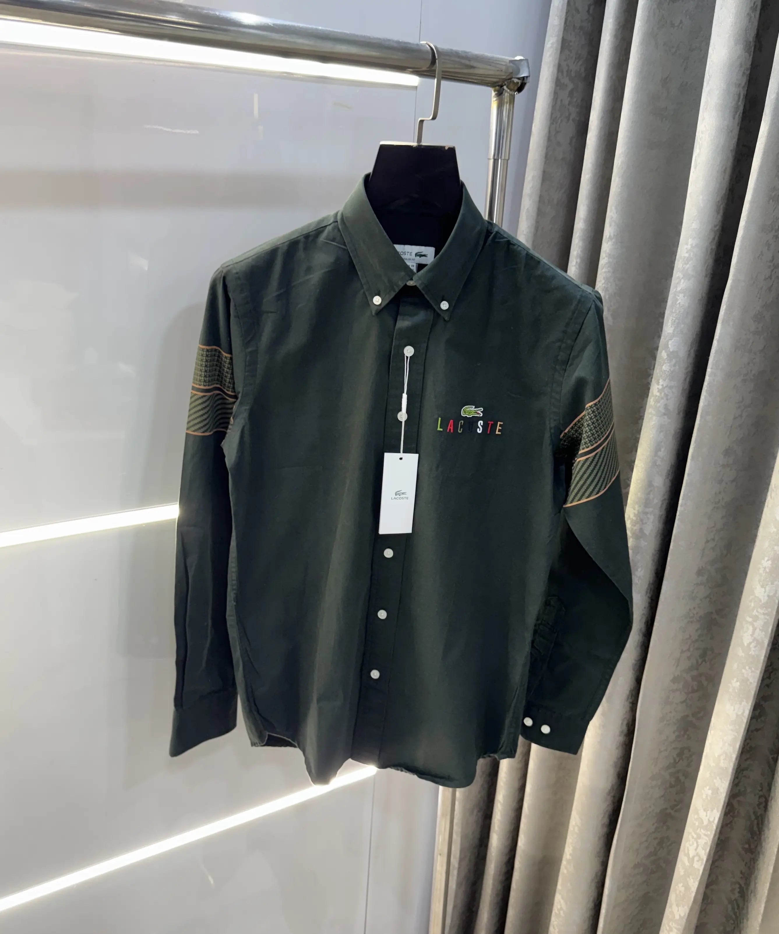 Lacost e Olive Logo Work Premium Shirt